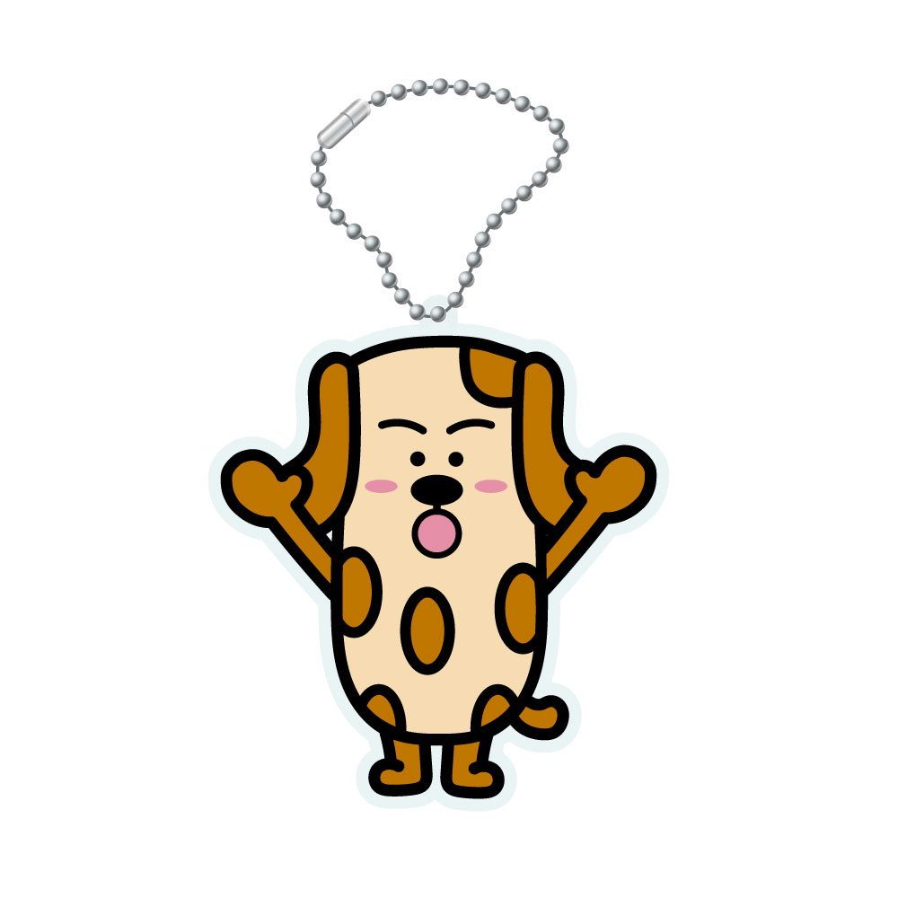 バンザイちくワン【アクリルキーホルダー】